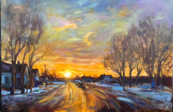 Winter Sundown – Vincent Crotty