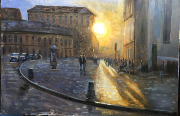 Evening Sun- Prague