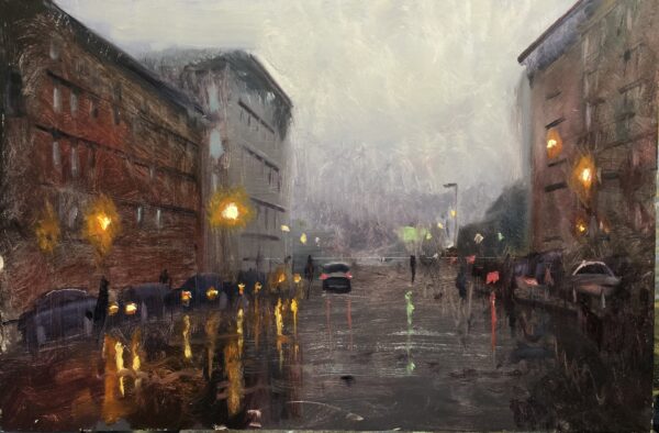 Mass Ave Rain