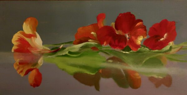 Nasturtium Reflections